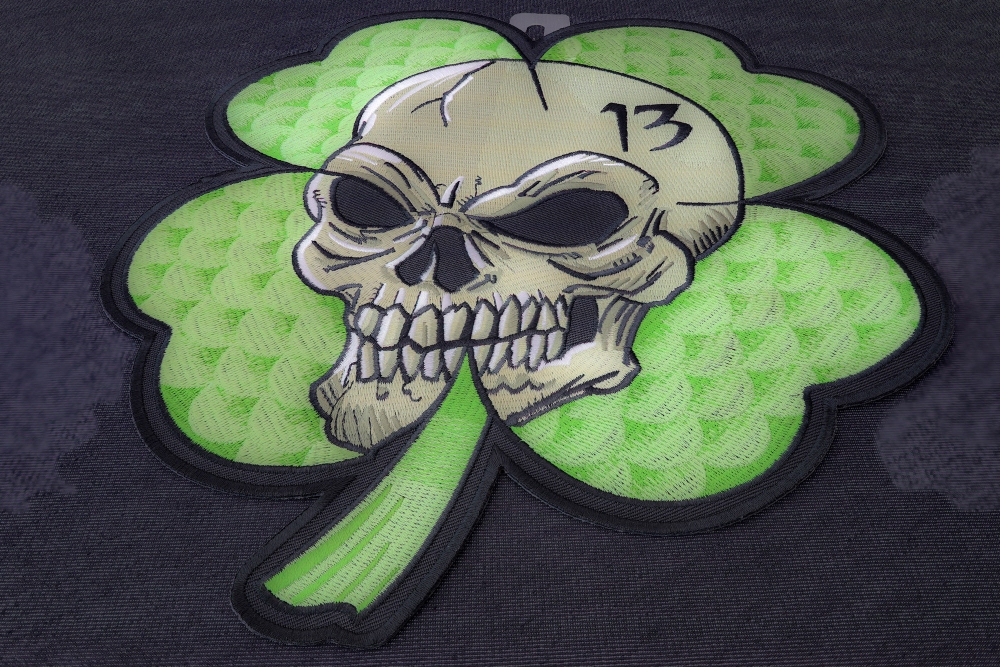 Clover Skull Patch