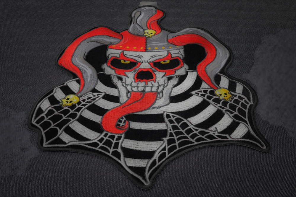 Jester Skull Patch