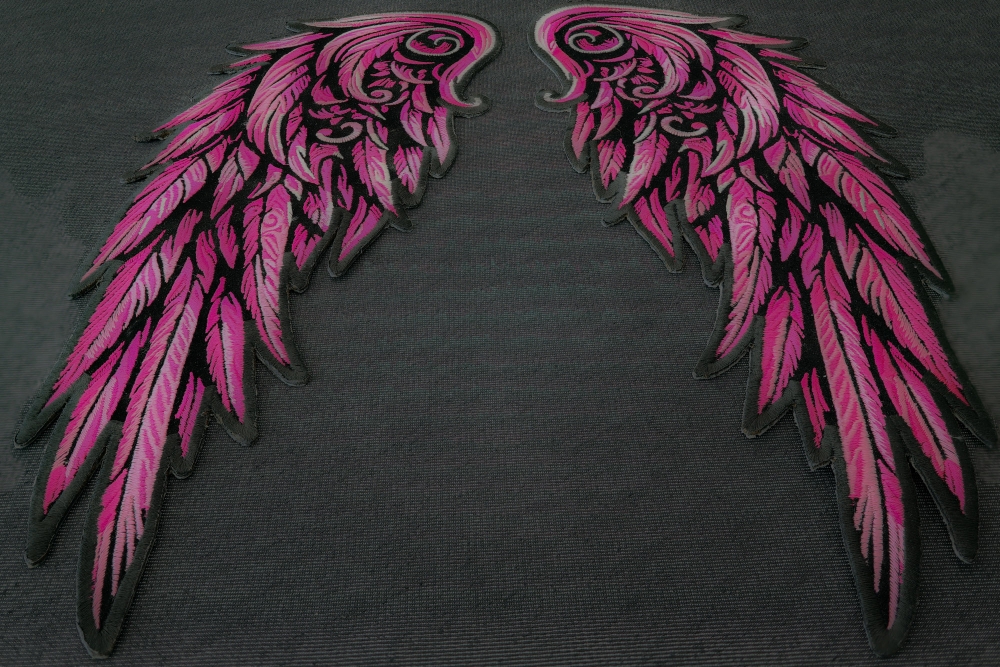 Pink Angel Wings Patch